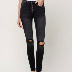 York Haylie High Rise Skinny - Vervet
27/5 / Black
